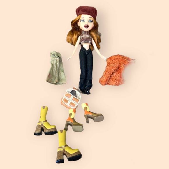 Bratz Xpress It Meygan Doll Vintage 2001 Shoes Clothes MGA Entertainment READ - Picture 13 of 13